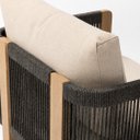 Ver imagem 3 de Conjunto Sofa Area Externa Corda Nautica Aluminio Oslo Mesa
