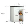 armarios para Quarto pequeno simples organizador com gaveta AJL Armário Multiuso - 6