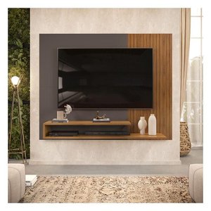Painel para Tv Nando Freijó Cinza Urbano - Dj Móveis