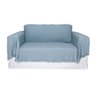 Colcha de king In Design com Franja Azul Claro - Buddemeyer - 5