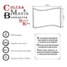 Colcha de king In Design com Franja Azul Claro - Buddemeyer - 2