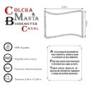 Ver imagem 5 de Colcha Casal Indesign com Franja- Buddemeyer
