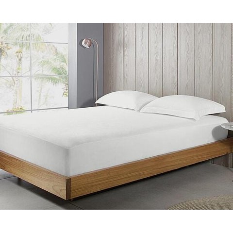 Protetor de Colchão Casal Maison II Malha Branco - Buddemeyer