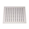 Ducha de Inox Quadrada 20x20 Cm de Teto Cromada Braço Quadrado Pex - 3