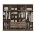 Ver imagem 4 de Guarda-Roupa Casal 8 Portas Ele e Ela Santos Andirá