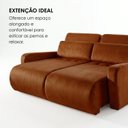 Ver imagem 4 de Sofá Confort Retrátil 4 Lugares 250cm Lisboa