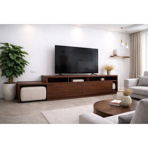 Rack para Sala TV Home em MDF Alto Padrão