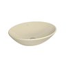 Cuba de Apoio Oval Creme 35x50cm - Deca - 2