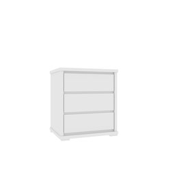 Mesa de Cabeceira 3 Gavetas Stillus - 2 Mesa de Cabeceira 3 Gavetas Stillus - 2