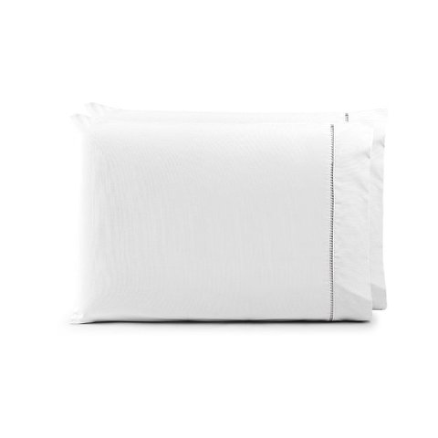 Fronha Paris Percal 150 Fios 100% Algodão 70x50cm sem Aba: Branco