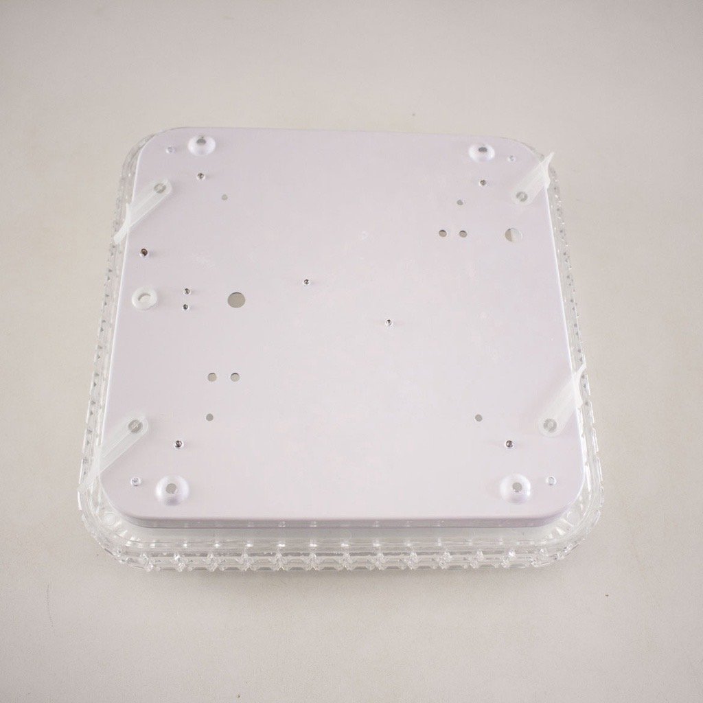 Lustre Plafon Led Orion 12w 28x28 Céu Estrelado Acrílico Branco Frio ...
