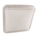 Ver imagem 6 de Lustre Plafon Led Orion 12w 28x28 Céu Estrelado Acrílico Branco Frio 6500k Bivolt
