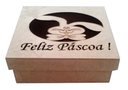 Ver imagem 3 de Kit com 12 Caixas Mdf com Tampa Coelho Feliz Páscoa 15l X 15c X 5a