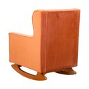 Ver imagem 3 de Poltrona Decorativa Aurora Balanço Vovo Veludo Terracota- Fm