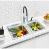 Kit Cuba em Inox Dupla para Cozinha - Linha Ultra – LMS-FSH-7015-S - 2