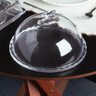 Queijeira de Cristal C/tampa Bird Transparente 20cm Wolff - 3