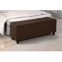 Ver imagem 1 de Baú Recamier Bali Cama Casal 130cm Quarto Sala