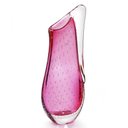 Ver imagem 1 de Vaso Em Cristal Murano Rosa - São Marcos 53Cm