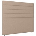 Ver imagem 2 de Cabeceira Cama Box Casal King Size Natali 193cm Linho Bege - Abmaza