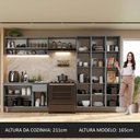 Ver imagem 7 de Armário De Cozinha Completa Suspenso 320Cm Cinza