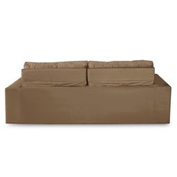 Sofá Retrátil e Reclinável 3 lugares com Molas 1,80m Vegas Suede Cappuccino Adonai Estofados - 5