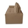 Sofá Retrátil e Reclinável 3 lugares com Molas 1,80m Vegas Suede Cappuccino Adonai Estofados - 7