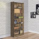 Ver imagem 1 de Estante para Livro 5 Prateleiras Moderno Zanzini