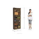 Ver imagem 3 de Estante para Livro 5 Prateleiras Moderno Zanzini