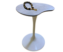 Ver imagem 2 de Mesa Saarinen Organica de Apoio 60cm Tampo Cimento Modelar Art Mdelar