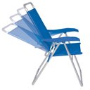 Ver imagem 6 de Cadeira Reclinável Boreal Azul Claro Mor