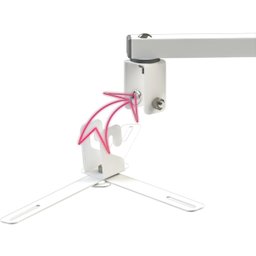 Suporte Projetor Datashow Parede Braço 60 Cm Branco - 6
