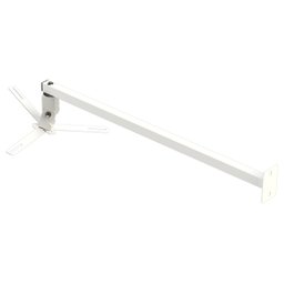 Suporte Projetor Datashow Parede Braço 60 Cm Branco - 1