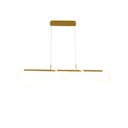 Ver imagem 1 de Pendente Led Moderno Taschibra Organic 28w Luz Quente 3000k Bivolt Ouro
