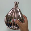 Ver imagem 3 de Kit 3 Vasos Planta Decoração Marselha Cerâmica Rosê