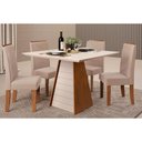 Ver imagem 1 de Mesa Cozinha Fler 90 + 4 Cad Zoe Freijo DJ Móveis