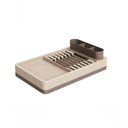 Ver imagem 1 de Escorredor de Louças Flat 42 X 26 X 10 Cm Warm Gray e Light Gray Coza