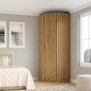 Ver imagem 1 de Guarda-Roupa 1 Porta Canto 100% MDF 45 Clean Altezza