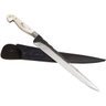 Faca Sorocabana Forjada Integral Monobloco Davila 10' Tala Osso Búfalo Para Churrasco - 1
