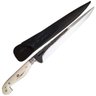Faca Sorocabana Forjada Integral Monobloco Davila 10' Tala Osso Búfalo Para Churrasco - 5