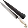 Faca Sorocabana Forjada Integral Monobloco Davila 10' Tala Osso Búfalo Para Churrasco - 3