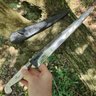 Faca Sorocabana Forjada Integral Monobloco Davila 10' Tala Osso Búfalo Para Churrasco - 8
