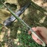 Faca Sorocabana Forjada Integral Monobloco Davila 10' Tala Osso Búfalo Para Churrasco - 10