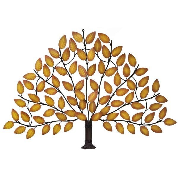 Árvore de Ferro Artesanal Decorativa de Parede para Ambientes Internos e Externos