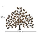 Ver imagem 2 de Árvore em Ferro Rustico para Decoração de Parede Interna e Externa
