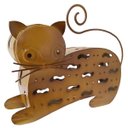 Ver imagem 1 de Gatinho de Metal Decorativo para Estante e Mesa de Sala de Estar Retro