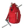 Bolsa/Mochila Maternidade Lequeen Original Com USB e Impermeável - unico - Vermelho escuro - 4