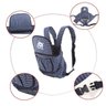 Mochila Canguru Bebê Ergonômico Land JimiBear Super Confortável - Azul - 2