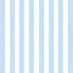 Papel de Parede Listra Azul e Branco 52cm x 10m Novo Encanto - 1