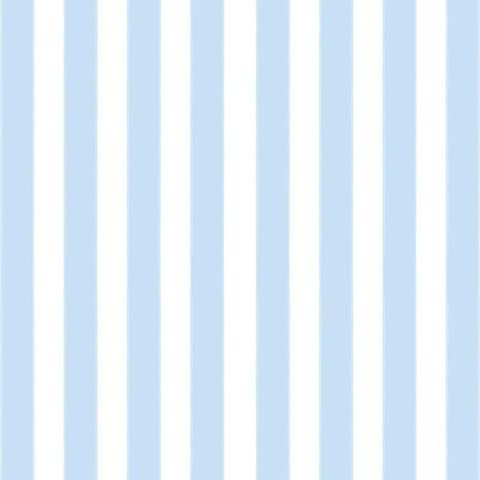 Papel de Parede Listra Azul e Branco 52cm X 10m Novo Encanto