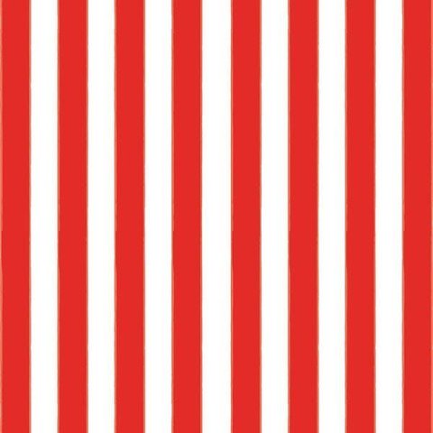 Papel de Parede Listra Vermelho e Branco 52cm X 10m Novo Encanto